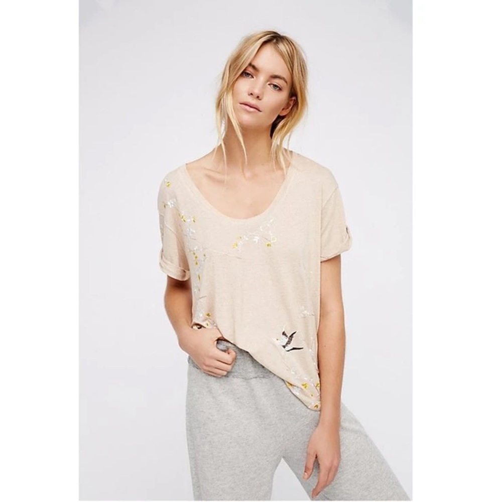 Free people Silk Road t-shirt